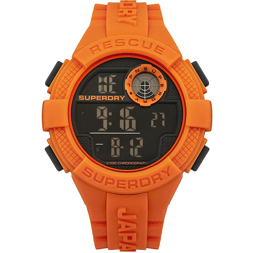 Reloj Pulsera Hombre SUPERDRY RADAR SYG193 Silicona Camuflaje Militar Negro Blanco Foto 3 de 4