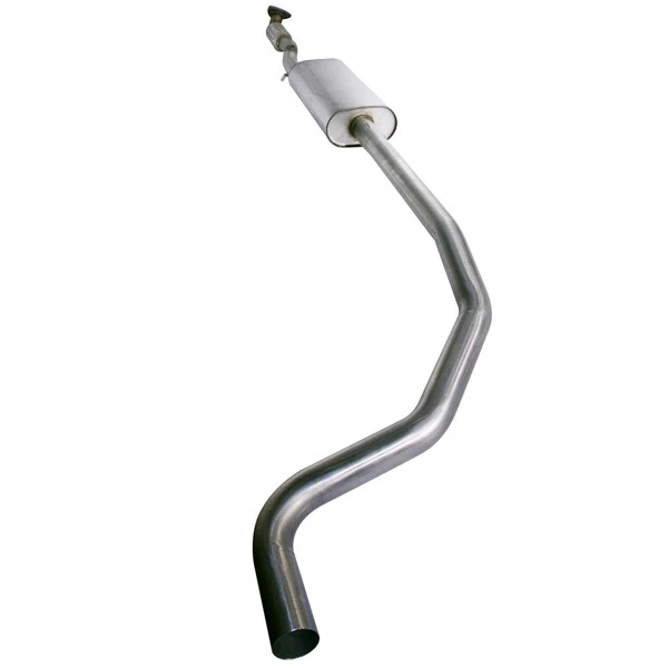 FOX Edelstahl Sportauspuff Vorschalldämpfer VSD Opel Corsa D ab Bj. 06 1.2l 1.4l - Bild 4 von 4