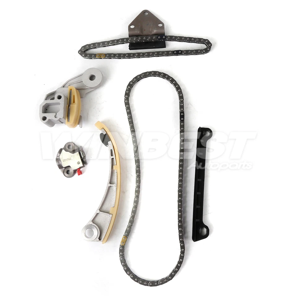 Kit de cadena de distribución para 96-09 Suzuki SX4 Chevy Tracker 1,8 L 2,0 L con bomba de agua de aceite Foto 2 de 4