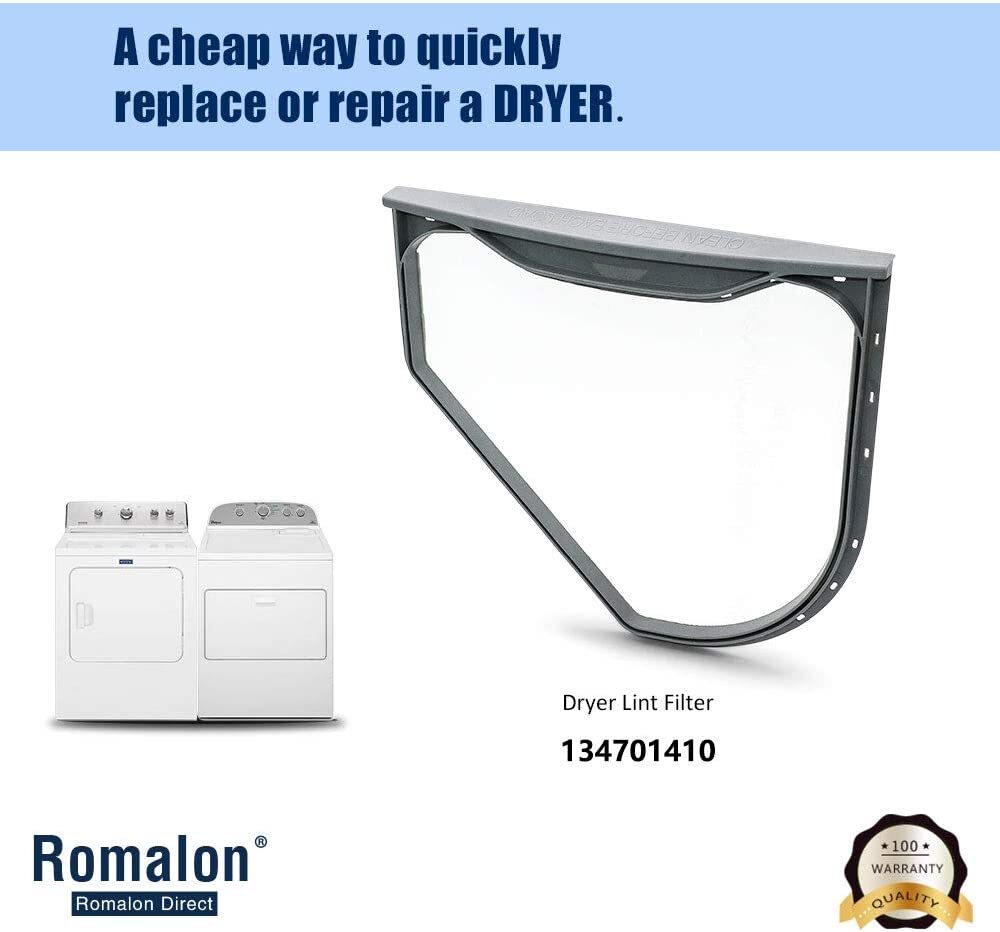 134701410 Filter Lint Compatible with Frigidaire Clothes Dryer