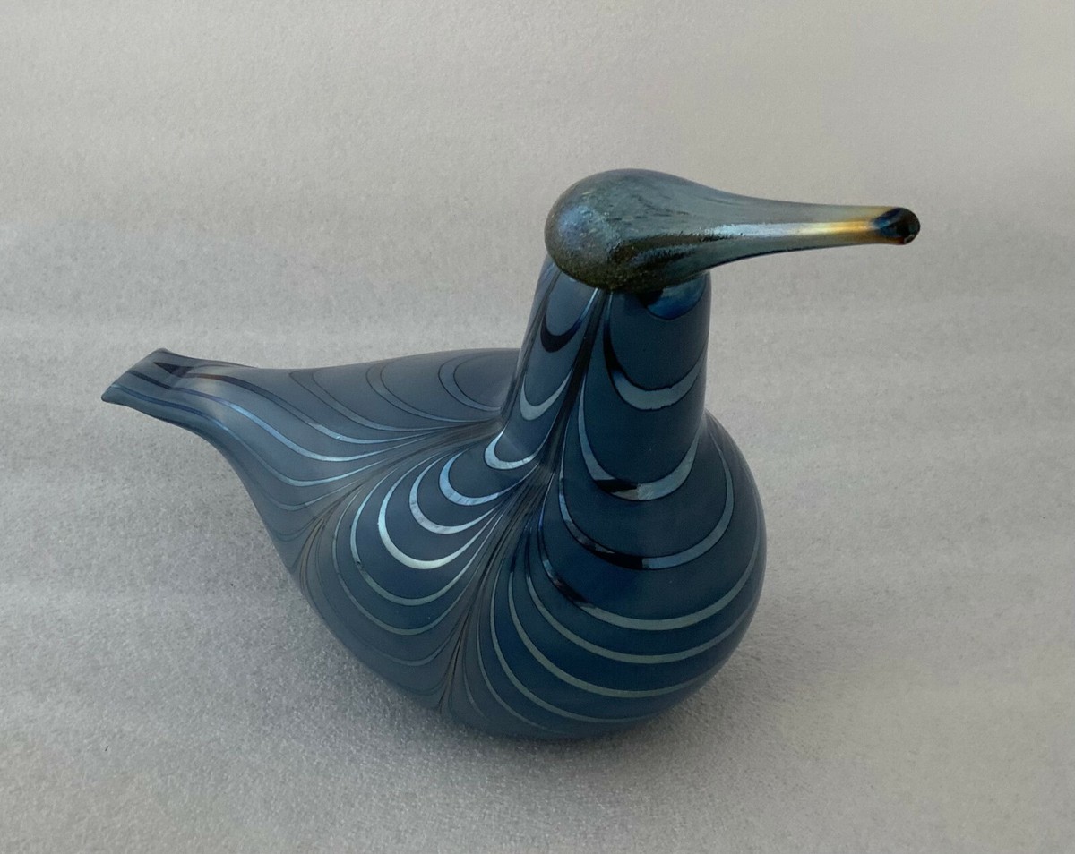 工芸品  birds oiva toikka Mountain bird Oiva Toikka Glass Bird at City Issue Atlanta