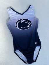 PENN State NCAA Gymnastics GK Leotard D-1 College NITTANY LIONS University  CL