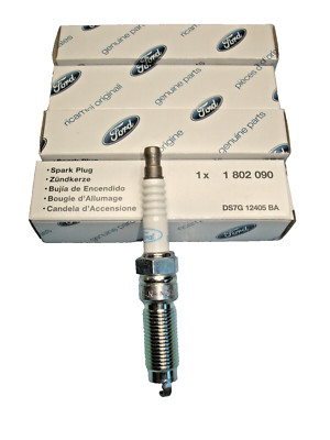 Genuine Ford Spark Plugs Set of 4 1.5 Ecoboost Ford Focus - Mondeo S-Max 1802090