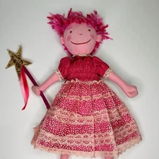 Madame Alexander Pinkititus Plush Fairy Doll 15" with Crown Wand Yarn Hair 2006