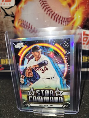2024 Topps Cosmic Chrome Nolan Ryan Star Command -25 Texas Rangers