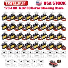 12G Mini Digital Servo High Torque RC Servo Horn for Axial SCX24 to Upgrade USA