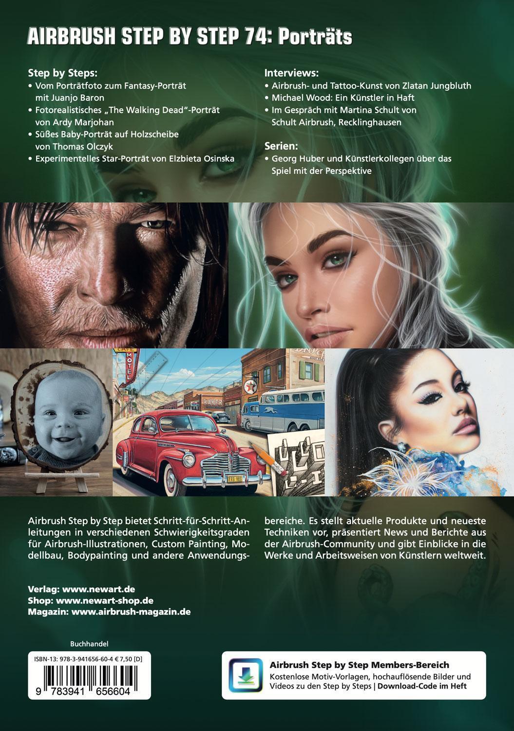 Thumbnail - Airbrush Step By Step 74 | Porträts | Roger Hassler | Deutsch |