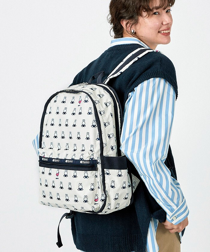 LeSportsac BACKPACK 50THグリッドパッチワーク LeSportsac BACKPACK 50THグリッドパッチワーク Route Backpack