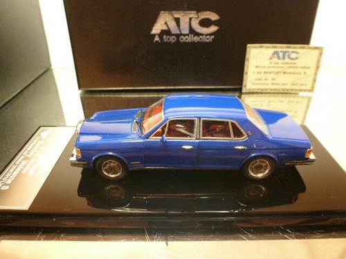 ATC - A TOP COLLECTOR BENTLEY MULSANNE S - BLUE 1:43 - VERY GOOD IN BOX - Picture 5 of 12