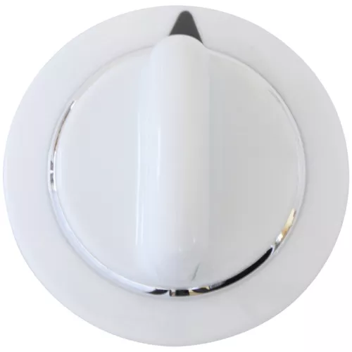 Kitchen Basics 101: WE1M654 White Dryer Timer Knob Replacement for GE 