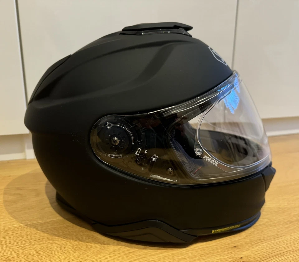 Shoei GT-Air II / matt-schwarz / Größe XS / mit Sonnenblende / NEUWERTIG - Bild 4 von 4