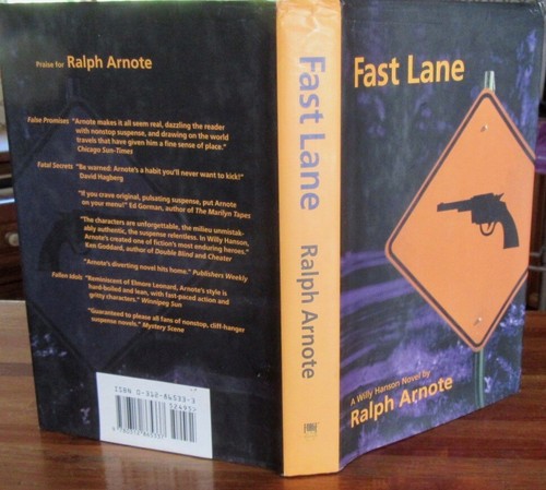 FAST LANE ~ Ralph Arnote. Willy Hanson 1st printing 1998 HbD j UNread in MELB - Picture 5 of 12
