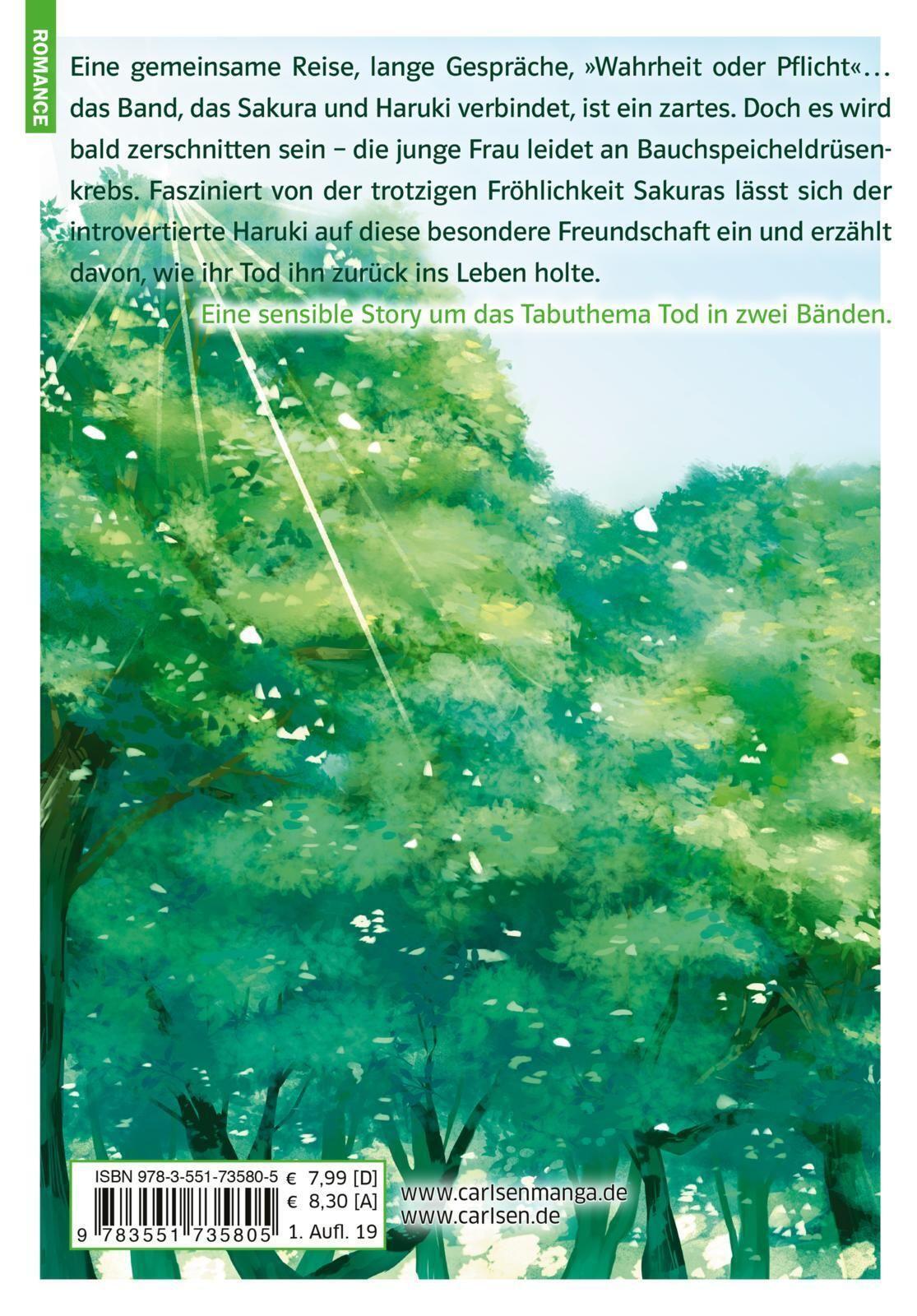 Thumbnail - Sakura - I Want To Eat Your Pancreas 2 | Yoru Sumino (u. A.) |