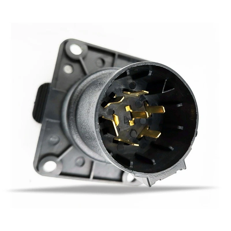 Enchufe conector arnés enganche de remolque de 7 pines para conector de remolque RV, barco  Foto 3 de 4