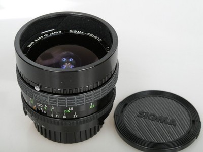SIGMA FISHEYE  16mm 1:2,8 2,8/16 mm Objektiv Lens for für Nikon F