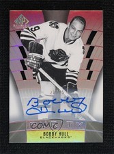 2021 Upper Deck SP Game Used Purity Legends 20/25 Bobby Hull #P-68 Auto HOF 2u9