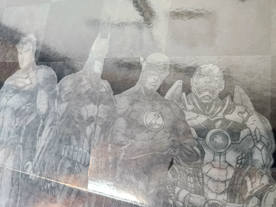 Justice League DC Comics Folding Chess Board ONLY Game - Image 4 of 4