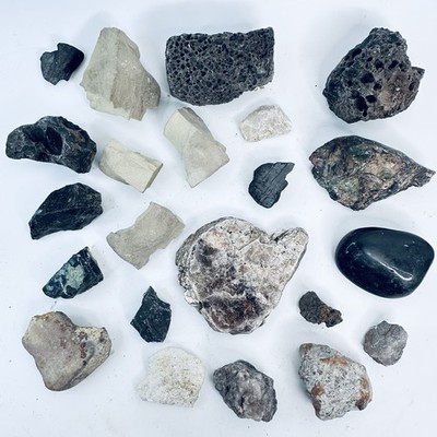Gemischte Natursteine Restposten Steine Fundstücke Deko Gesteine Geologie Mineral Posten