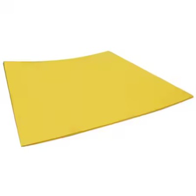 Foam Sheet, Crosslink, 48 In W, 96 In L, 1 In Thick, Yellow, Zusa-Xpe-203