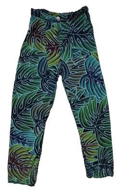 Naga By Milo Pants Women XS? Multicolor High Rise Boho Retro Psychedelic 26x23.5