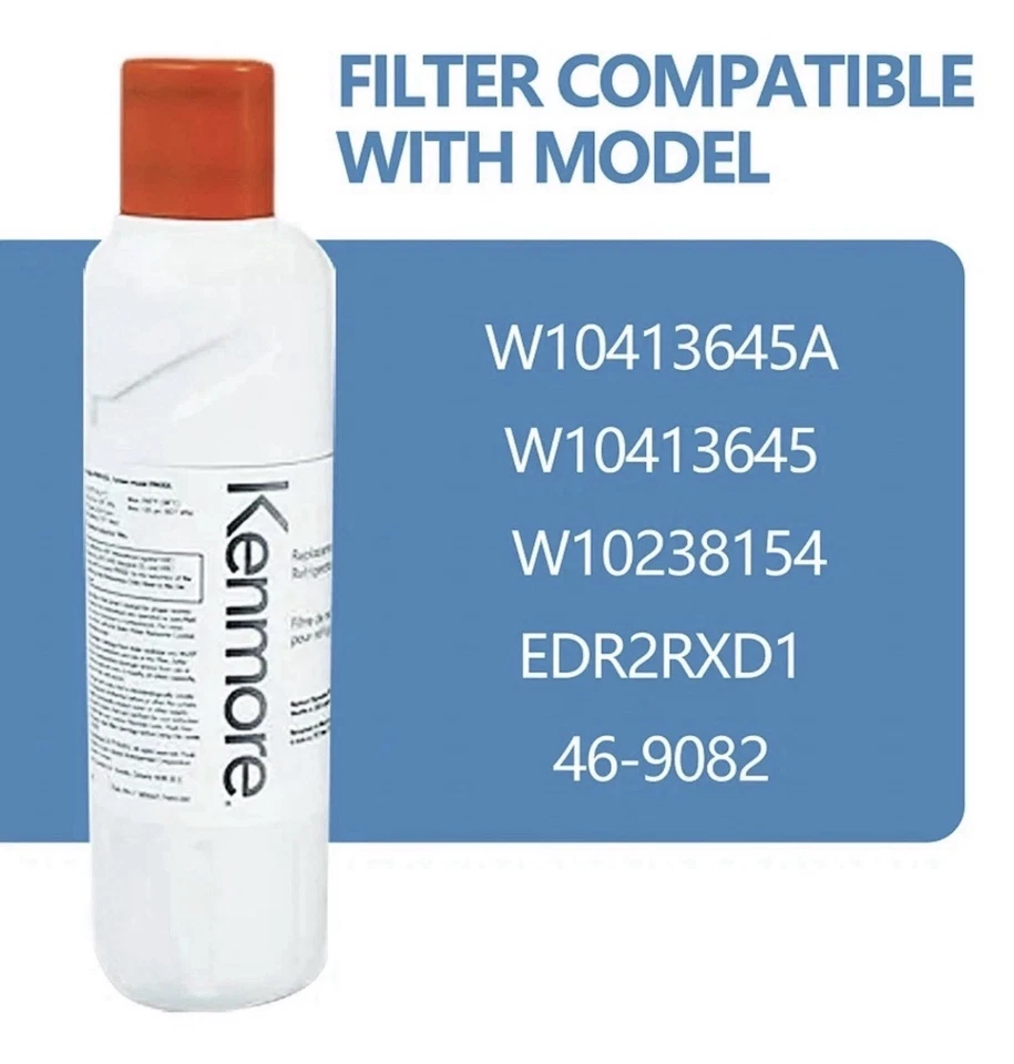6 Pack For Kenmore 9082 Replacement Refrigerator Water Filter 469082 9903 - Image 2 of 2