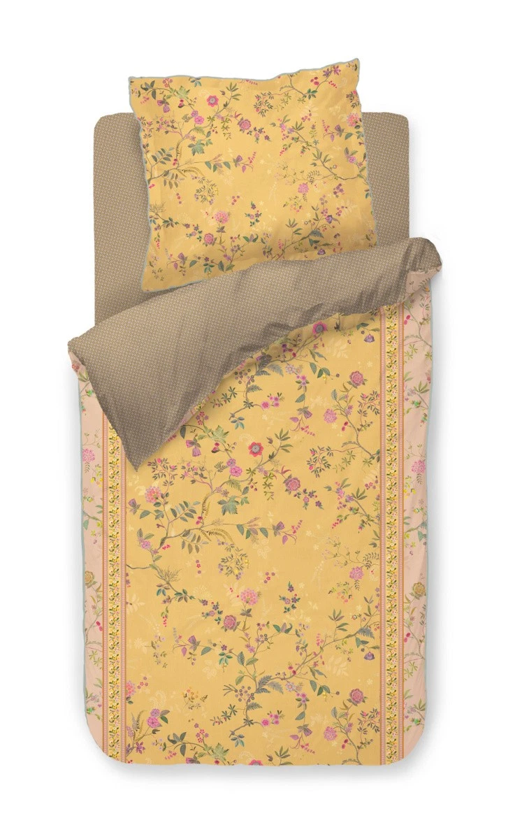 Parure copripiumino cotone stampa roselline - | Ecom
