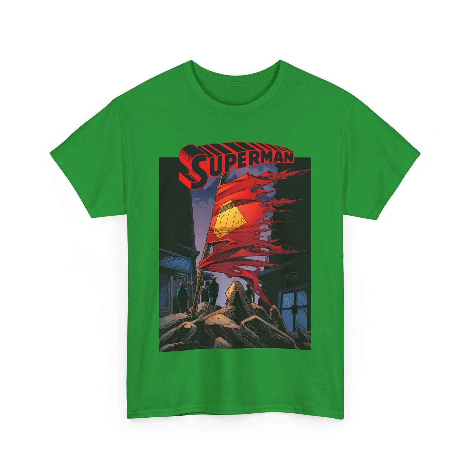 Death of Superman T-Shirt - DC Comics - Superman 75 - Doomsday Battle