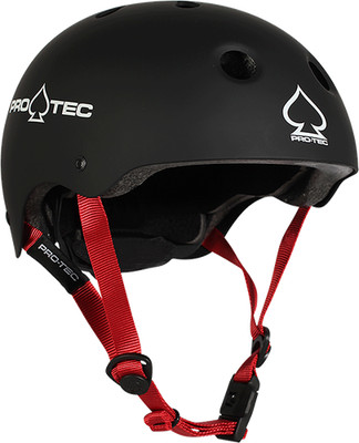PROTEC JR.CLASSIC YMEDIUM MATTE BLACK HELMET CERTFIED