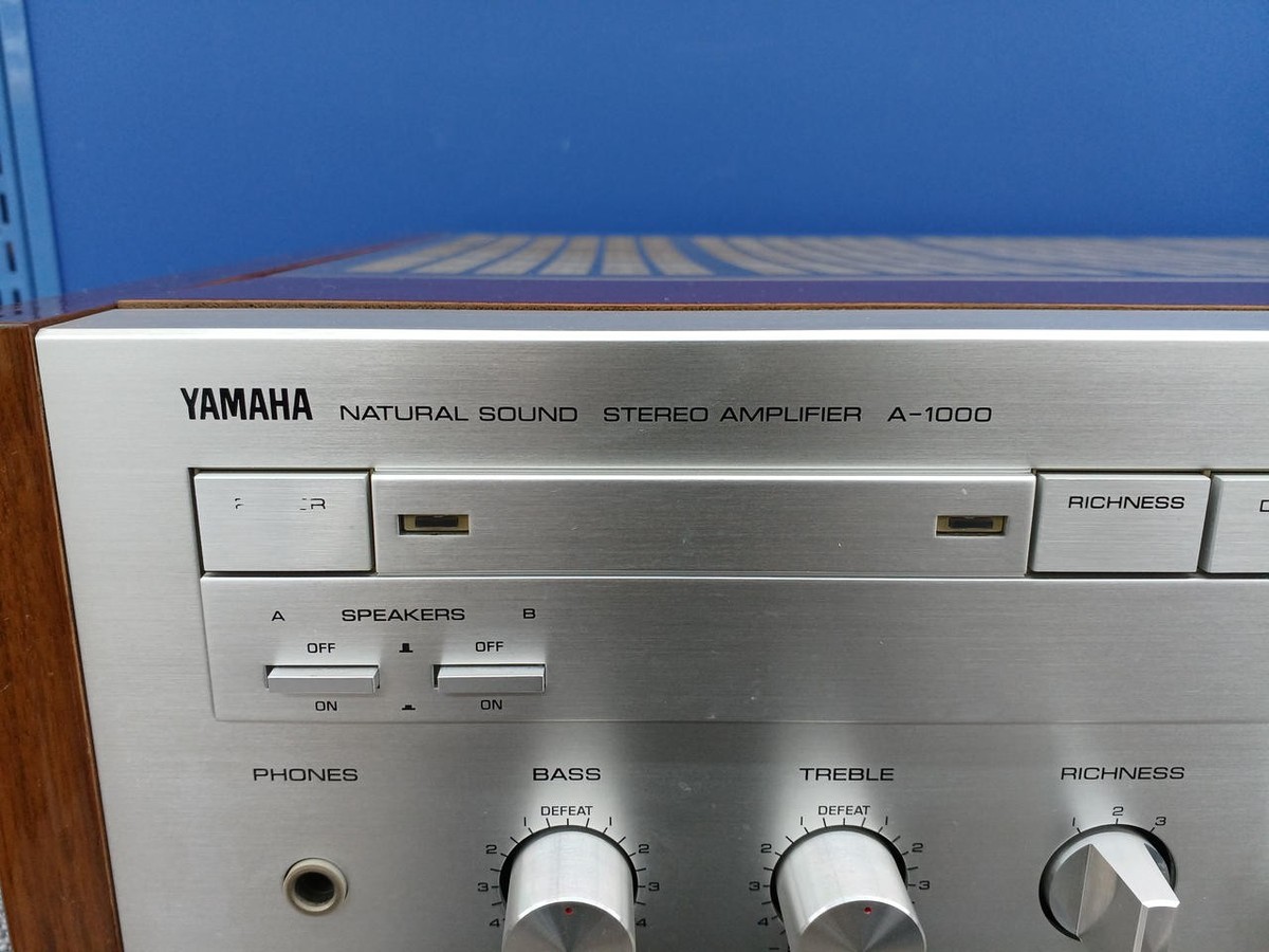 Yamaha A-1000 Natural Sound Integrated Amp 120W MC/MM Phono 1983