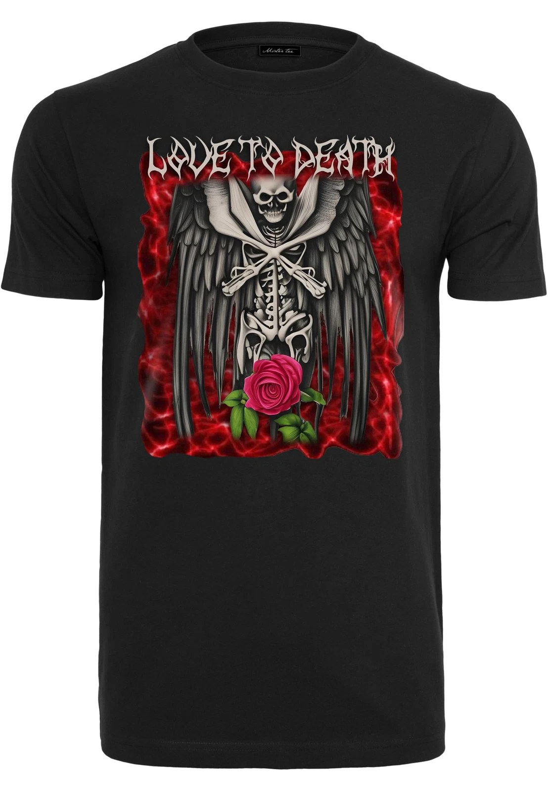 Mister Tee Love To Death Men's T-Shirt Angel of Death Cotton Jersey