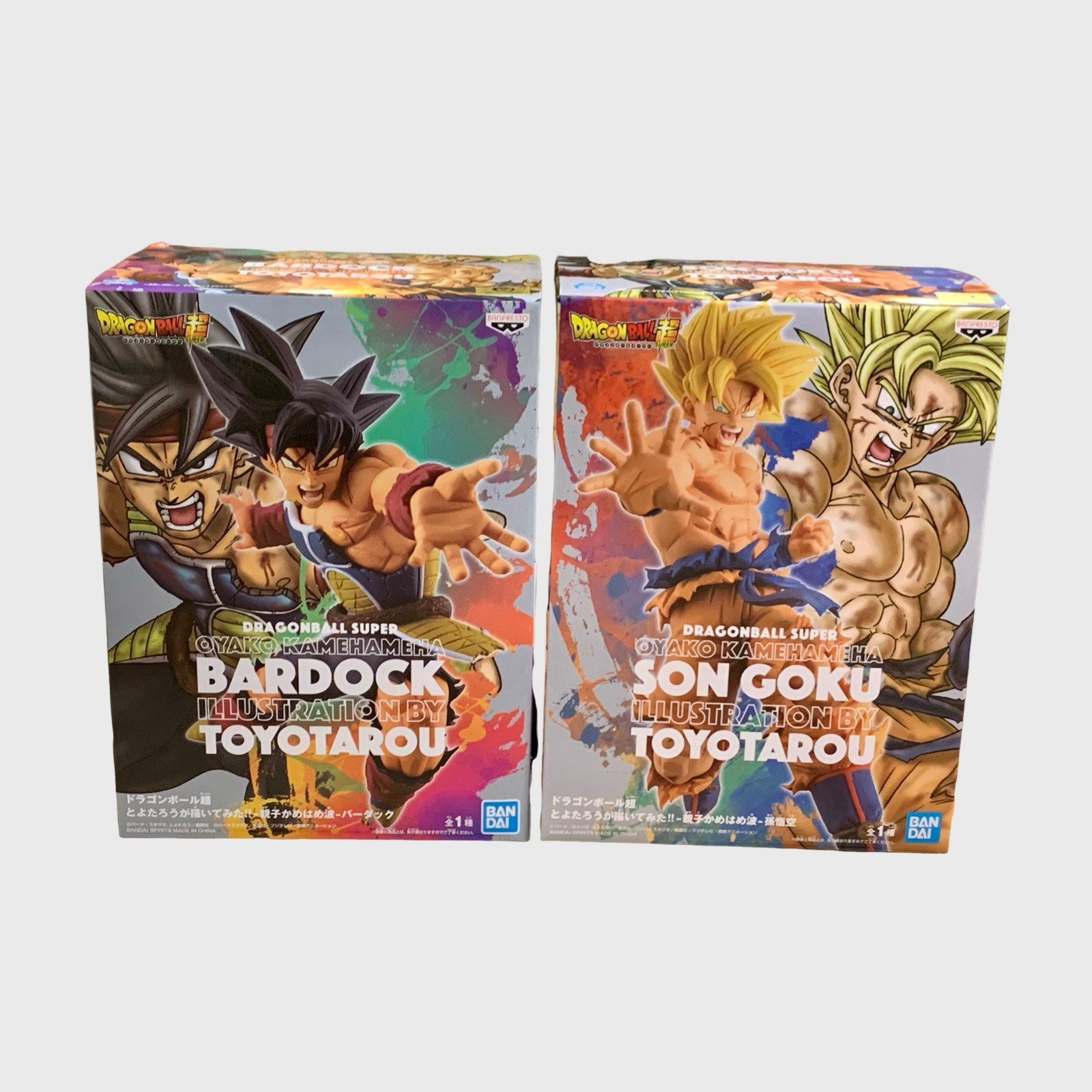 Premio Banpresto Dragon Ball Super Toyotaro Drew Kamehameha Son Goku y Bardock