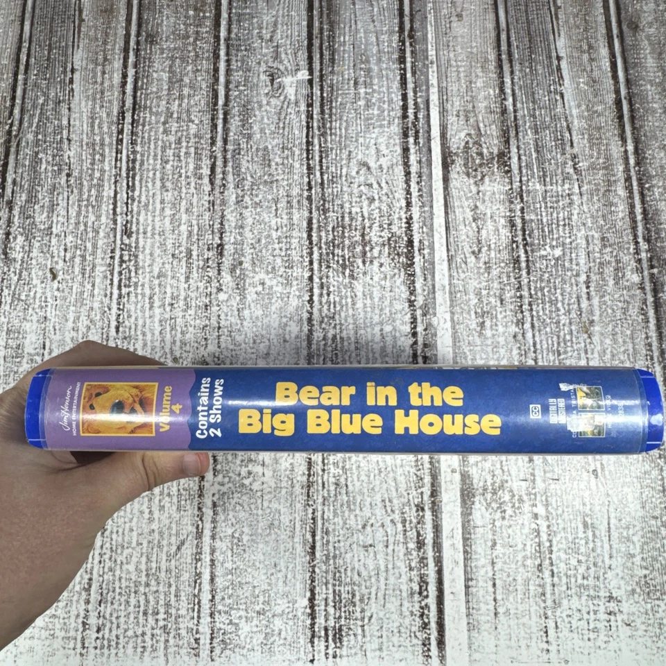 Bear In The Big Blue House Vol 4 Need Help Today Lost Thing Jim Henson VHS 1998 - Image 3 of 4