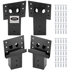Deer Stand Brackets 4x4 with Screws, Heavy Duty Elevator Bracket with Powder ...