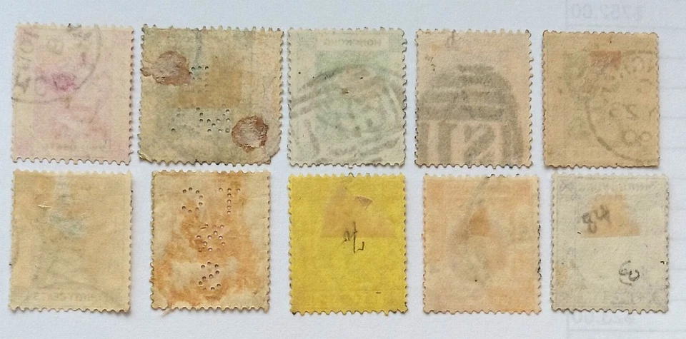 1882-1904 Hong Kong collection of used stamps - Image 2 of 2