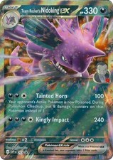 2023 Pokemon SVP Team Rockets Nidoking ex 217 (#217, Holofoil, Promo, Near Mint)