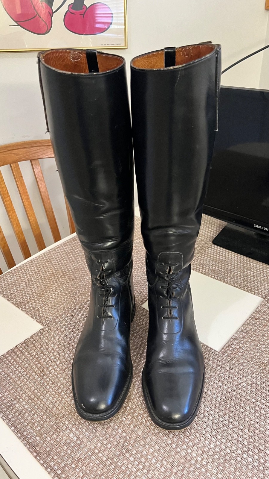 's California Police Boots Size 9 1/2 D