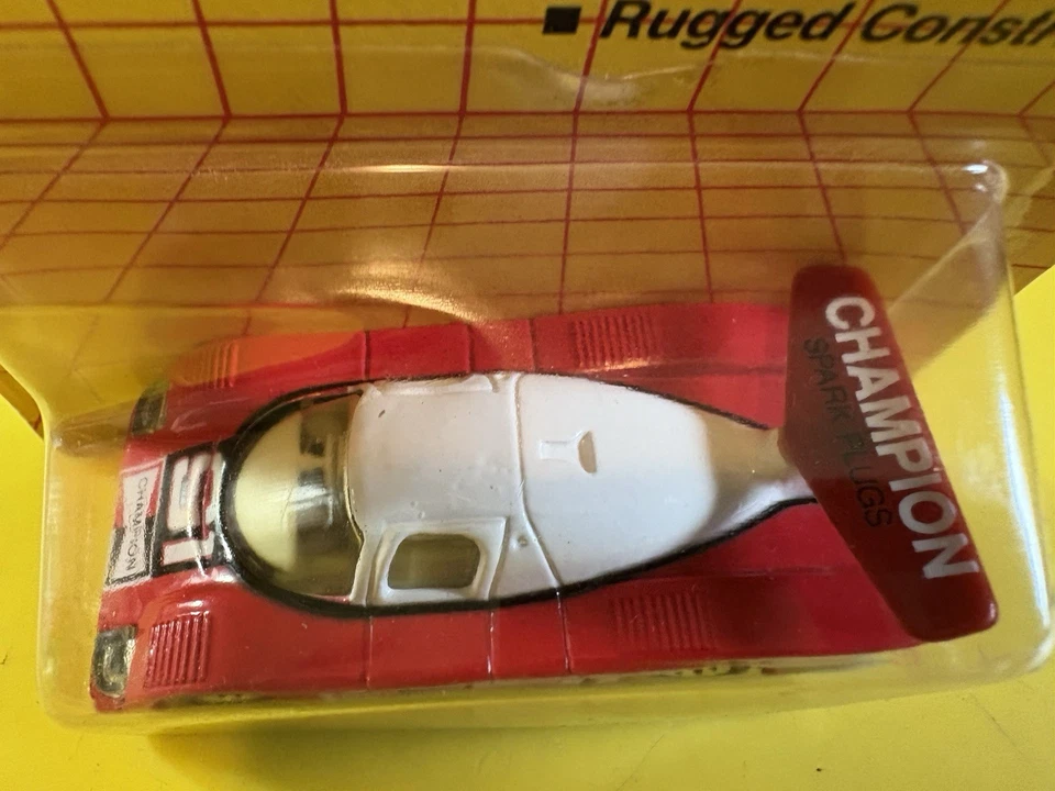 1993 Matchbox Sauber Group C Racer MB66 - New Color NIP HTF CHAMPION-GOODYEAR - Image 3 of 4