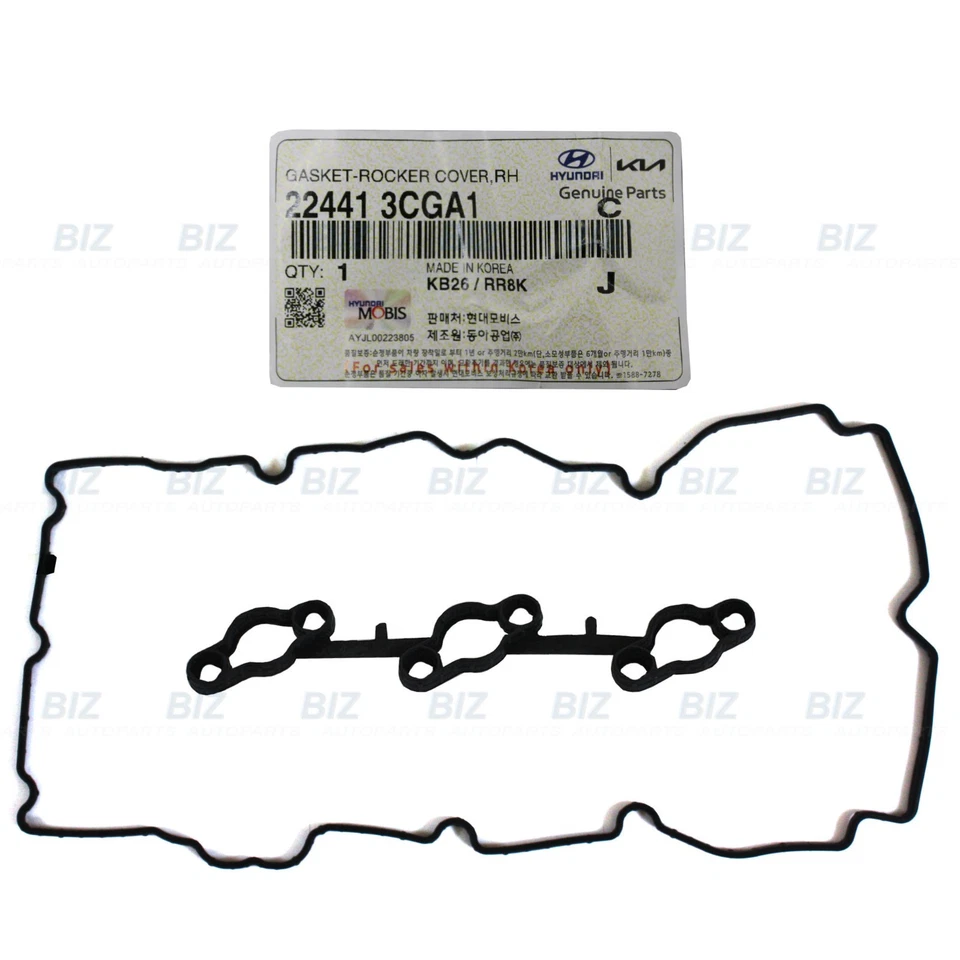 Genuine Gaskets LEFT RIGHT for 11-19 Hyundai Kia 3.3 3.8 22441-3CGA1 22453-3CGA2 - Image 2 of 4