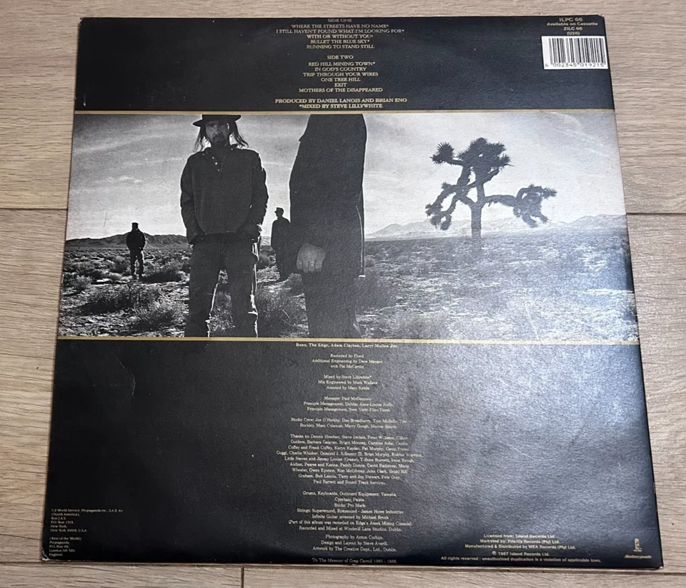 U2 Superb RARE Zimbabwe Pressing The Joshua Tree Sting INXS The Police Gabriel - Image 3 of 4