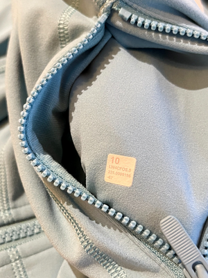 NEW Women Lululemon Define Jacket Nulu Washed Blue Size 10 | eBay