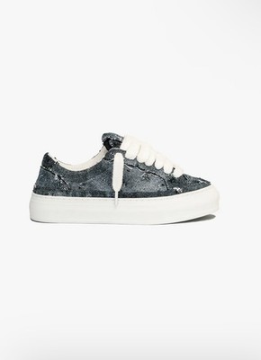Numeris ATHENA - AUSGEFRANSTER DENIM Gr. 43. Ganz Neu Ungetragen mit Karton. Top