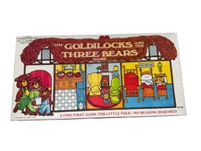 The Goldilocks and Three Bears Board Game Cadaco Made in USA 1973 Complete