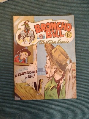 Broncho Bill Vintage Comic Vol 1 No17 #17, Excellent Condition Rare