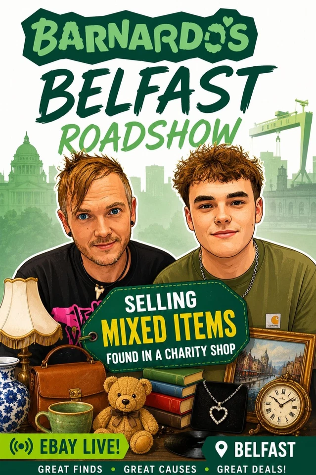 Barnardo's Charity Mix Jellycats Pokemon Live From Belfast £1 Starts
