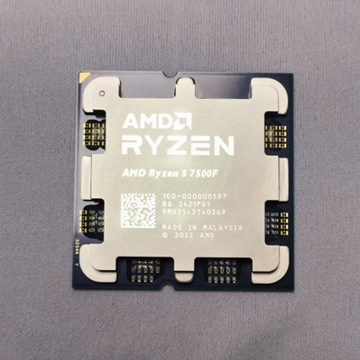 AMD Ryzen 5 7500F AM5 CPU Processor R5 7500F 3.7 GHz 6-Core 12