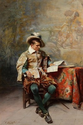 Cesare Agostino Detti - Far Away Thoughts - Art Print on Paper or Canvas