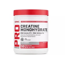 GNC Pro Performance Creatine Monohydrate Dietary Supplement 50 Servings 4/2029