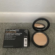 MAC Studio Fix Powder Plus Foundation Plus Oil Control NC35 Full sz- New In Box
