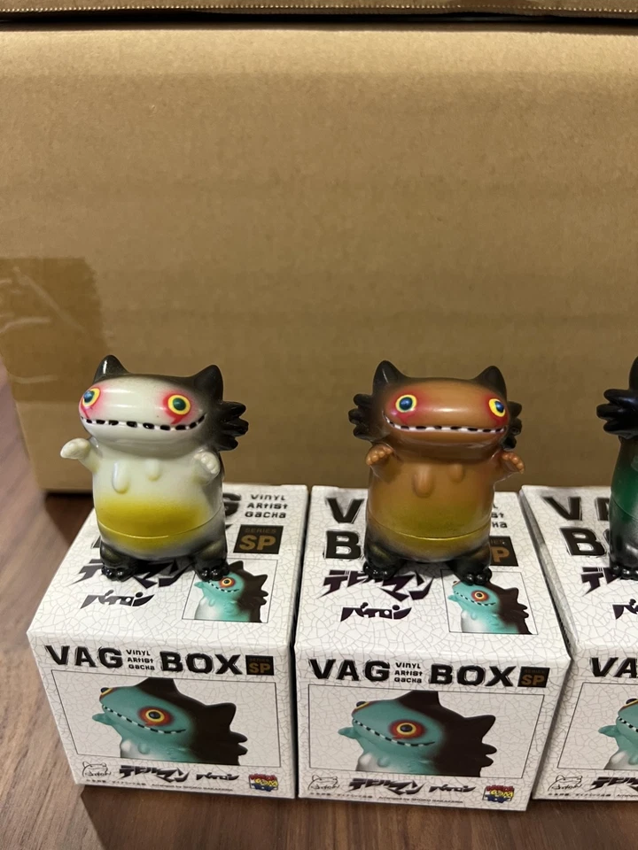 Medicom Vinyl Artist Gacha VAG Series SP Byron Devilman Set of 5 Shoko Nakazawa - Image 2 of 4