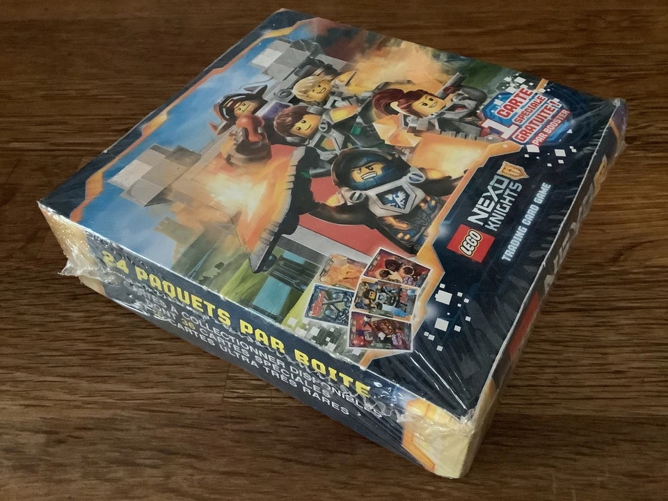 Lego NEXO KNIGHTS boite 24 booster cartes en français - Neuf sous blister - Photo 2/4